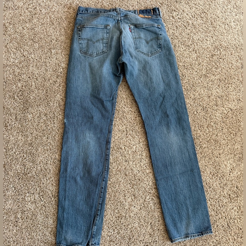 Levi's Men's Straight Blue Jeans